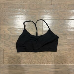 ALL ACCESS Black Seamless Racerback Sports Bra